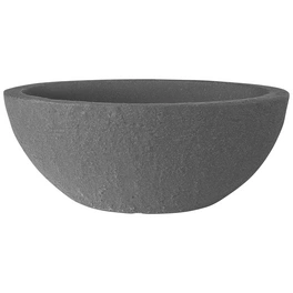 Pflanzschale »Stone«, Kunststoff/Polyethylen (PE), steingrau, oval