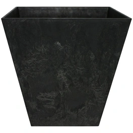 Pflanztopf »Artstone«, Breite: 35 cm, schwarz, Kunststoff