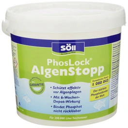 Phosphatbinder »AlgenStopp PhosLock«, für Gartenteiche mit Fischbesatz bis 200000 l