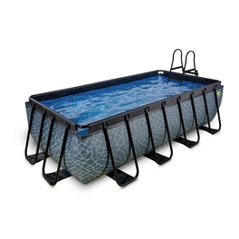 Pool »Stone Pools«, Breite: 250 cm, 7020 l, grau