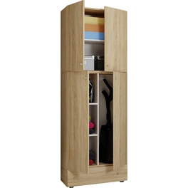 Putzschrank »Lona«, BxHxL: 39 x 200 x 70 cm, Holzwerkstoff