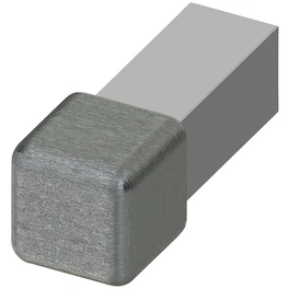 Quadrat-Fliesenecke, Edelstahl, geeignet für Quadratprofile 7,8 mm