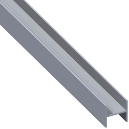 Quadrat-H-Profil, Aluminium, BxHxL: 7,5 mm x 7,5 mm x 1000 mm