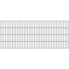 Doppelstabmatte, BxH: 80 x 2,5 cm, Stahl, anthrazit