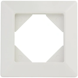 Rahmen 1-fach, Quadro, Weiß, 1 cm