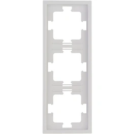 Rahmen 3-fach, Futura, Weiß, 1,2 cm