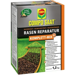 Rasendünger »Komplett Mix+«, 1,2 kg für bis zu 6 m², schützt vor Rasenlücken