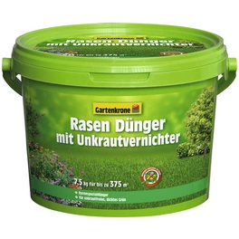 Rasendünger & Unkrautvernichter, 7,5 kg, für 375 m², schützt vor Unkraut & Nährstoffmangel
