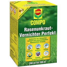 Rasenunkraut-Vernichter Perfekt 200 ml