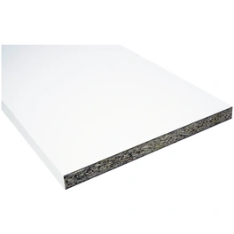 Regalboden Weiß, 1200x200x16 mm, Melaminharzbeschichtet, Weiß