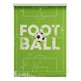 Rollo, ‎‎Klemmfix, 100x150 cm‎, Football, grün