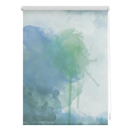 Rollo, ‎‎Klemmfix, 120x150 cm‎, Aquarell, blau grün