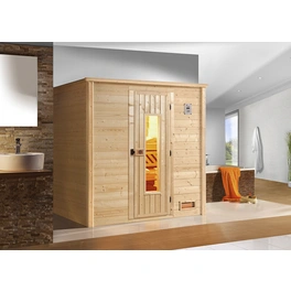 Sauna »Bergen 1«, BxHxT: 198 x 203,5 x 148 cm