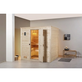 Sauna »Bergen 1.8«, BxHxT: 198 x 203,5 x 181 cm