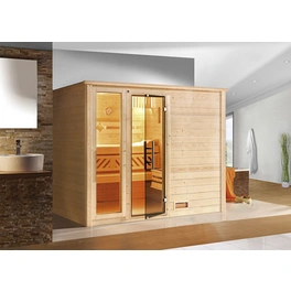 Sauna »Bergen 3«, ohne Ofen, BxHxT: 248 x 203,5 x 198 cm