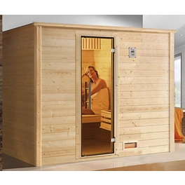 Sauna »Bergen 3«, ohne Ofen, BxHxT: 248 x 203,5 x 198 cm