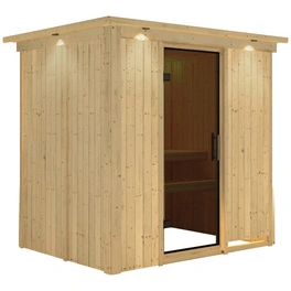 Sauna »Kircholm«, für 3 Personen, ohne Ofen