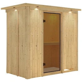 Sauna »Pärnu«, für 2 Personen, ohne Ofen