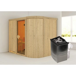 Sauna »Saue 4«, inkl. 9 kW Saunaofen mit integrierter Steuerung, für 3 Personen