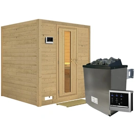 Sauna »Sindi«, inkl. 9 kW Saunaofen mit externer Steuerung, für 4 Personen