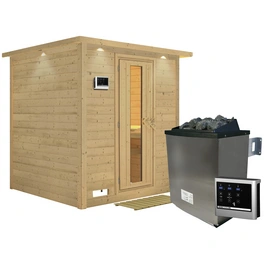 Sauna »Sindi«, inkl. 9 kW Saunaofen mit externer Steuerung, für 4 Personen