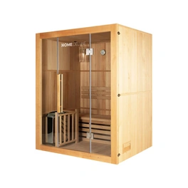 Sauna »Skyline L«, inkl. 4.5 kW Saunaofen mit integrierter Steuerung, für 3 Personen