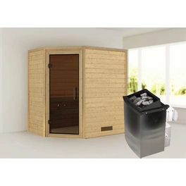 Sauna »Svea«, inkl. 9 kW Saunaofen mit integrierter Steuerung, für 3 Personen