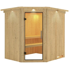 Sauna »Talsen«, für 3 Personen, ohne Ofen