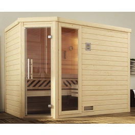 Sauna »Turku 3«, ohne Ofen, BxHxT: 248 x 205 x 195 cm
