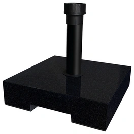 Schirmständer, Kunststoff/Beton, Rohrdurchmesser: 21 - 54 mm