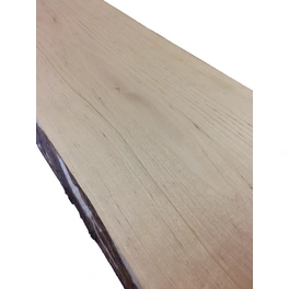 Schnittholz Erle mit Baumkante, foliert, (BxLxH): 1200 x 200 x 22 mm