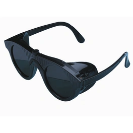 Schutzbrille, Kunststoff, schwarz