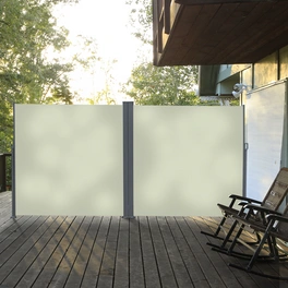 Seitenmarkise, BxH: 600 x 160 cm, Polyester/Metall