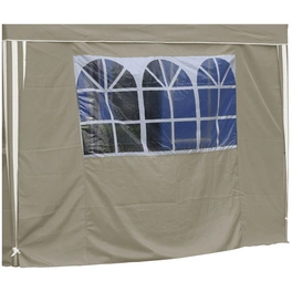 Seitenteile, Breite: 290 cm, Polyester, beige, mit Fenster