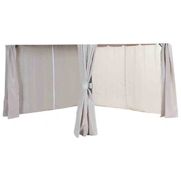 Seitenteile »Dubai«, Breite: 296 cm, Polyester, beige
