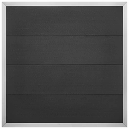 Sichtschutzzaun »Alexos«, WPC/Aluminium, HxL: 180 x 180 cm