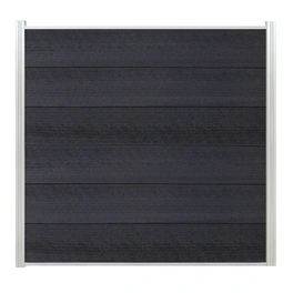 Sichtschutzzaun »Cora Line«, BxH: 185 x 180 cm, WPC/Aluminium