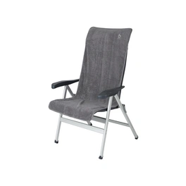 Sitzbezug, BxL: 58 x 135 cm, Baumwolle, grau