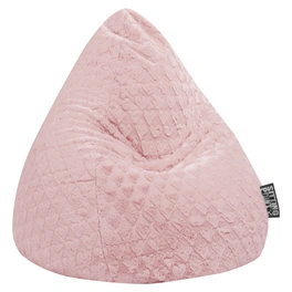 Sitzsack »BeanBag FLUFFY HEARTS XL«, rosé, BxH: 70 x 110 cm