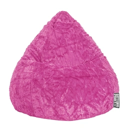 Sitzsack »BeanBag FLUFFY XL«, pink, BxH: 70 x 110 cm