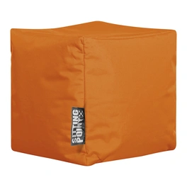 Sitzsack »Cube SCUBA«, orange, BxHxT: 40 x 40 x 40 cm
