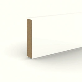 Sockelleiste »Cubu Flex 60«, weiß, HDF, LxHxT: 250 x 6 x 1,3 cm