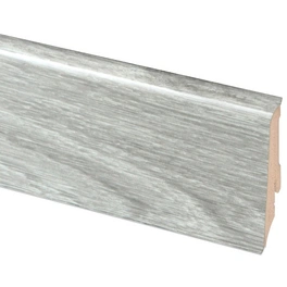 Sockelleiste, Eiche grau, PVC, LxHxT: 240 x 5,9 x 1,7 cm