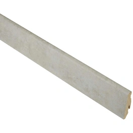 Sockelleiste, Stein grau, MDF, LxHxT: 240 x 5,8 x 1,9 cm