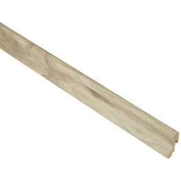 Sockelleiste, Walnussfurnier braun, MDF, LxHxT: 240 x 3,8 x 1,85 cm