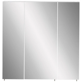 Spiegelschrank »Basic«, BxHxT: 70 x x 16 cm, 3-türig, weiß