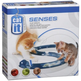 Spielzeug »Design Senses«, blau/weiß, für Katzen