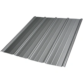 Stahltrapezprofil »25-275R«, BxL: 1140 x 2000 mm, Stärke: 0,5 mm, Aluminium/Stahl/Zink, silberfarben