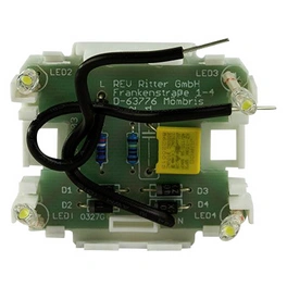 Steckdosen-Beleuchtungsmodul, transparent, Kunststoff