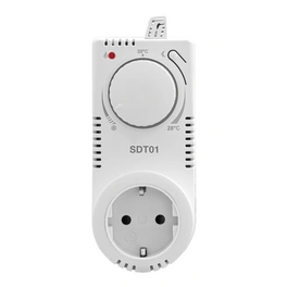 Steckdosenthermostat, weiß, BxHxL: 5,8 x 7,8 x 14,3 cm, für Infrarotheizung HVH
